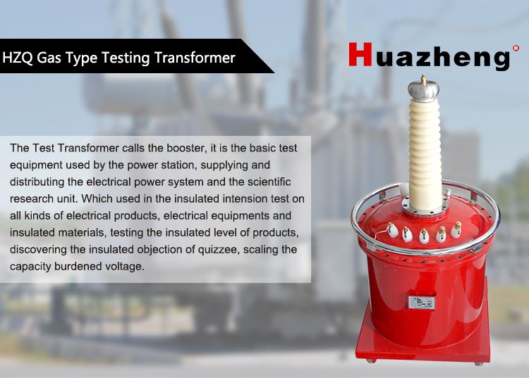 HZQ 100kV 10KVA háspennu AC próf spenni vídeó